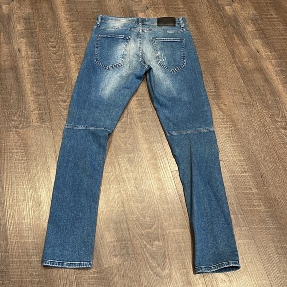 Zara Man patches moto pants - Picture 4 of 6